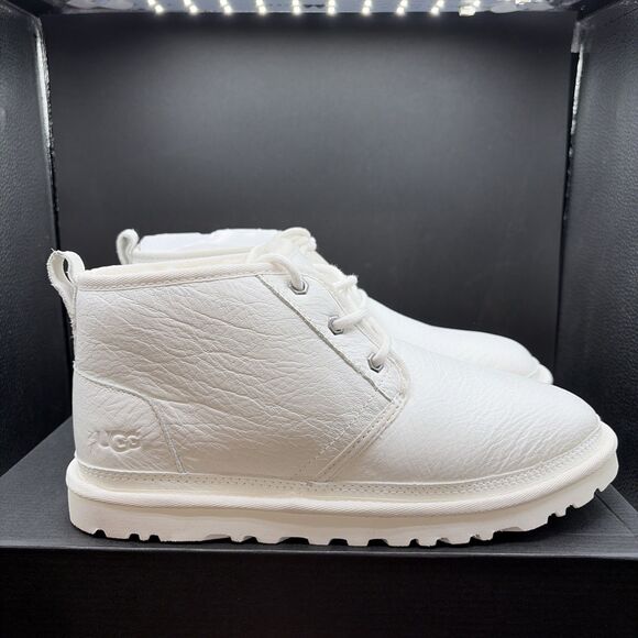 Ugg Neumel Leather White Mens Size 9 Winter Boots 1133777-WWH main image 9